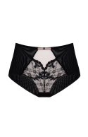 Eir black beige High cut pantie